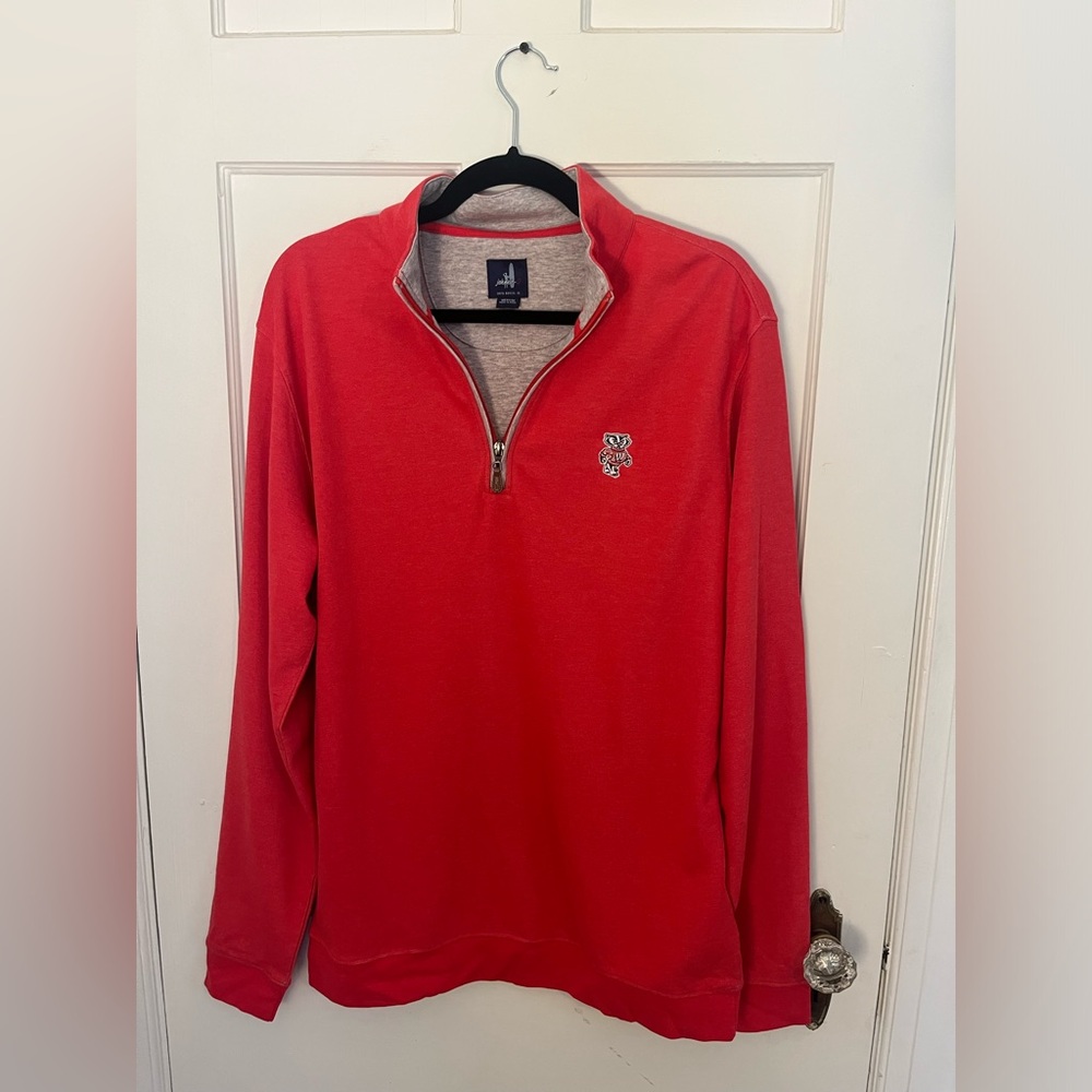 Wisconsin badgers quarter zip Size M NWOT
